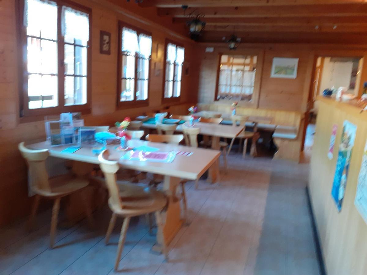 B&B Pension Laerch Obergesteln Buitenkant foto