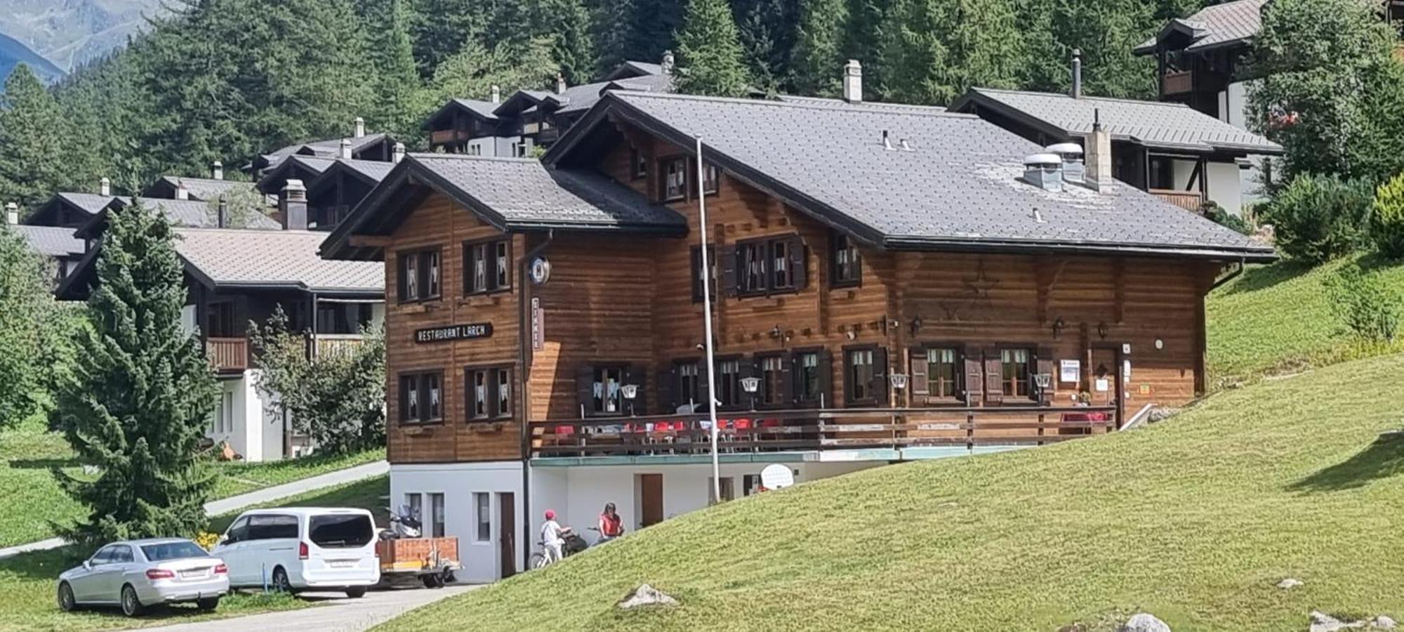 B&B Pension Laerch Obergesteln Buitenkant foto